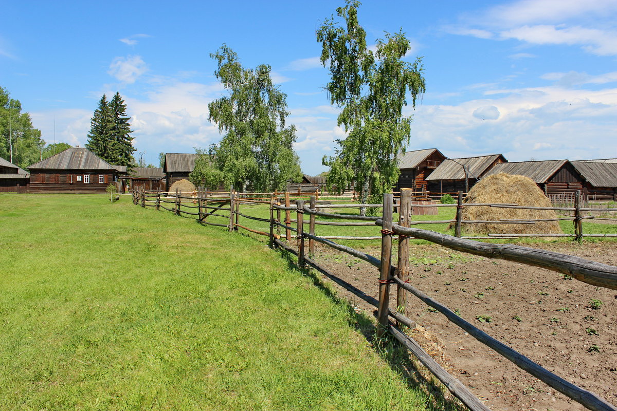 Сибирское село Шушенское. - Наталья Юрова