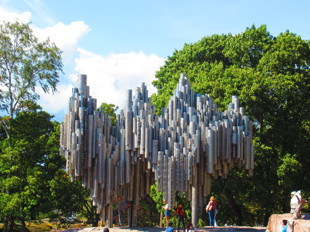 Памятник органисту Сибелиусу в Хельсинки - Татьяна Гусева
