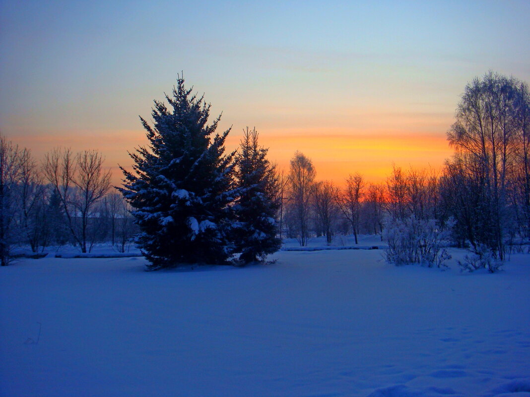 Раннее зимнее утро - Дмитрий (Горыныч) Симагин