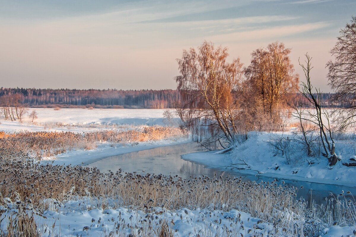 На зимней реке Клязьме - Валерий Иванович