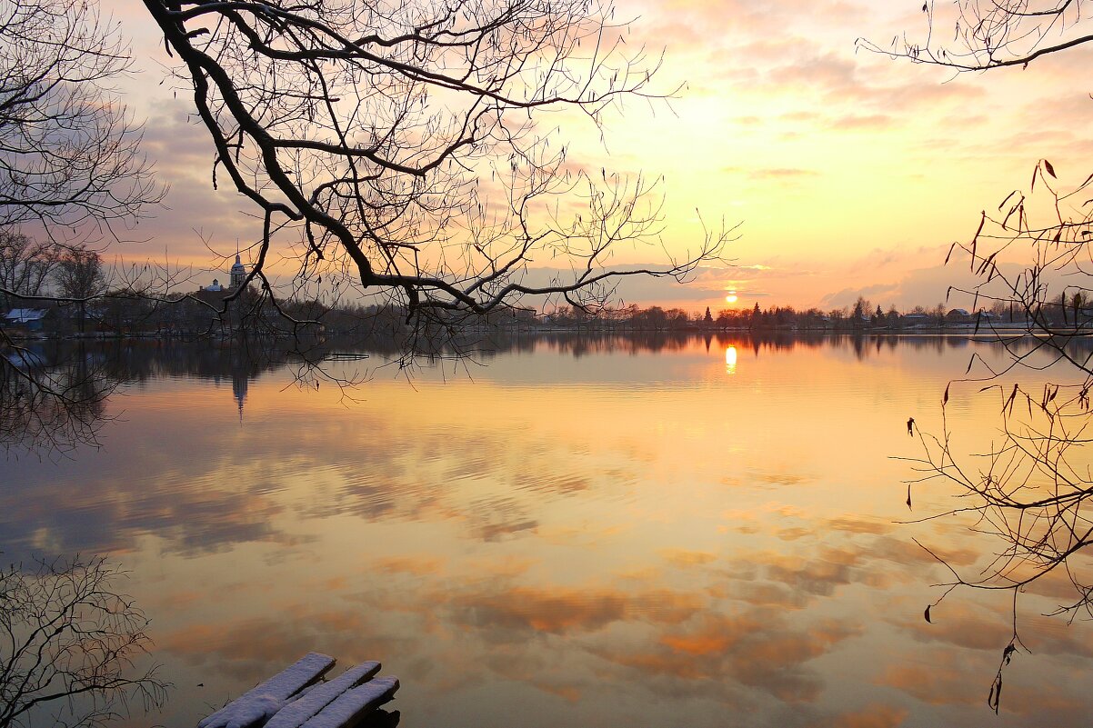 Закат над озером - Анатолий Мо Ка