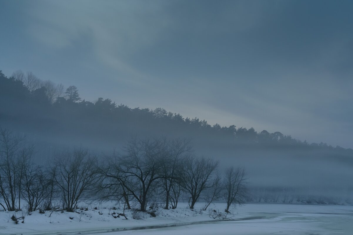 Зимний пейзаж - Валерий Бровко