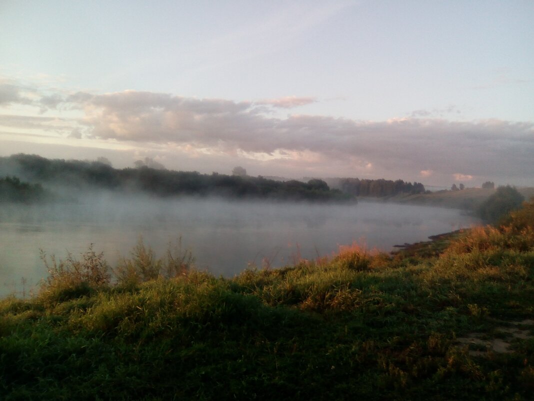 Осеннее ,туманное утро - Светлана 