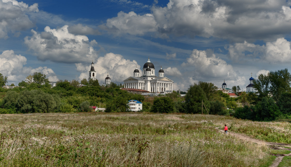 Пейзаж церковной земли Арзамас