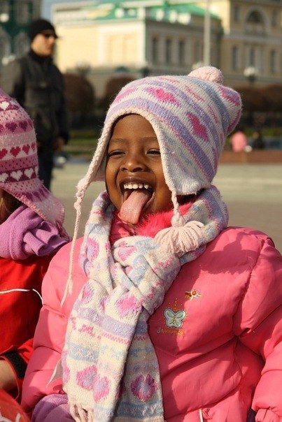 Африканский ребенок в России - Юлия Павлова