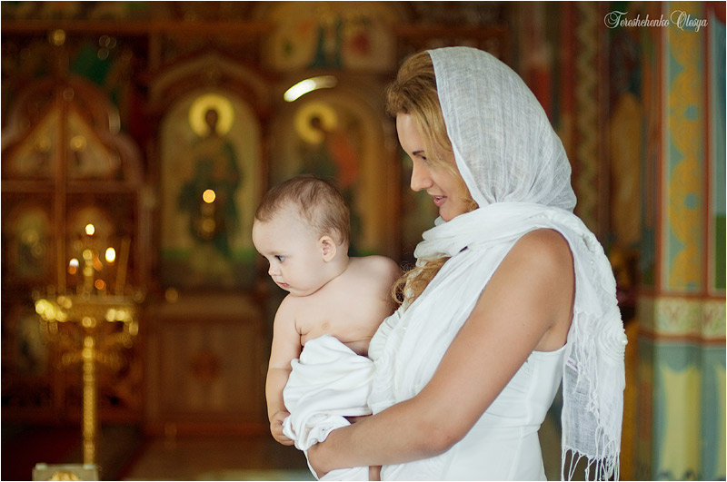 The sacrament of baptism - Алеся Daisy