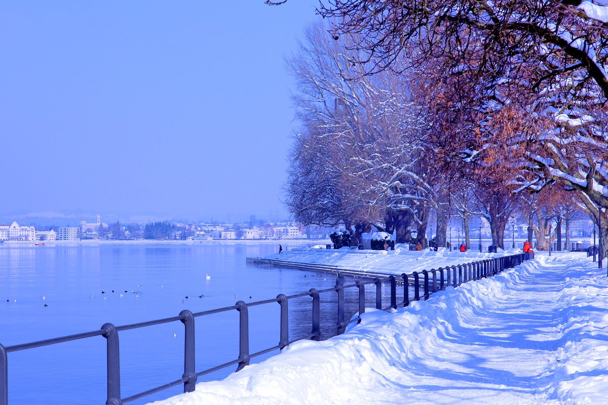 Зима в Bregenz - vladimir 