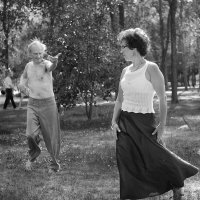 Танец в парке. :: Василий Василец