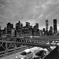 Brooklyn Bridge B&W :: Alex Kulnevsky 