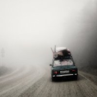 утренний туман на перевале :: Константин Сергеевич