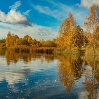 Осень на озере :: Екатерина Счасная