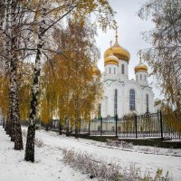 "Ноябрь, первый снег" :: Сергей Степанов