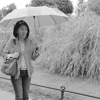 Женщина под зонтиком :: Александр Запылёнов