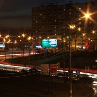 Моя улица ночью :: Анатолий 