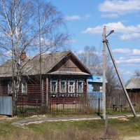 деревенский пейзаж :: Сергей Ильин