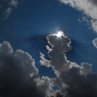 Солнце за облака. :: Катя Иванова