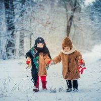 Зимой в лесу :: Анастасия Адамович