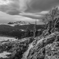 Зимний день в горах :: Александр Хорошилов