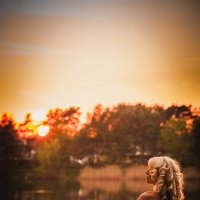 The lake sunset :: Дмитрий Авдеев