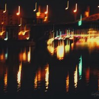 Проявленная музыка над ночной Москвой-рекой) :: Svetlana Sukhorukova