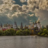 Москва.Измайловский Кремль.Вечереет :: юрий макаров