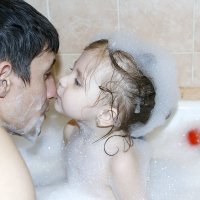 Папа и дочка :: Алена Торопов