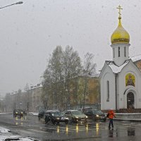 Первый снег. :: Евгений Голубев