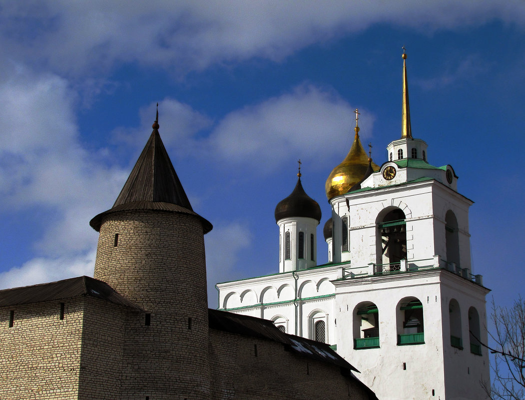 Псковский кремль. Троицкий собор - Сергей Петров