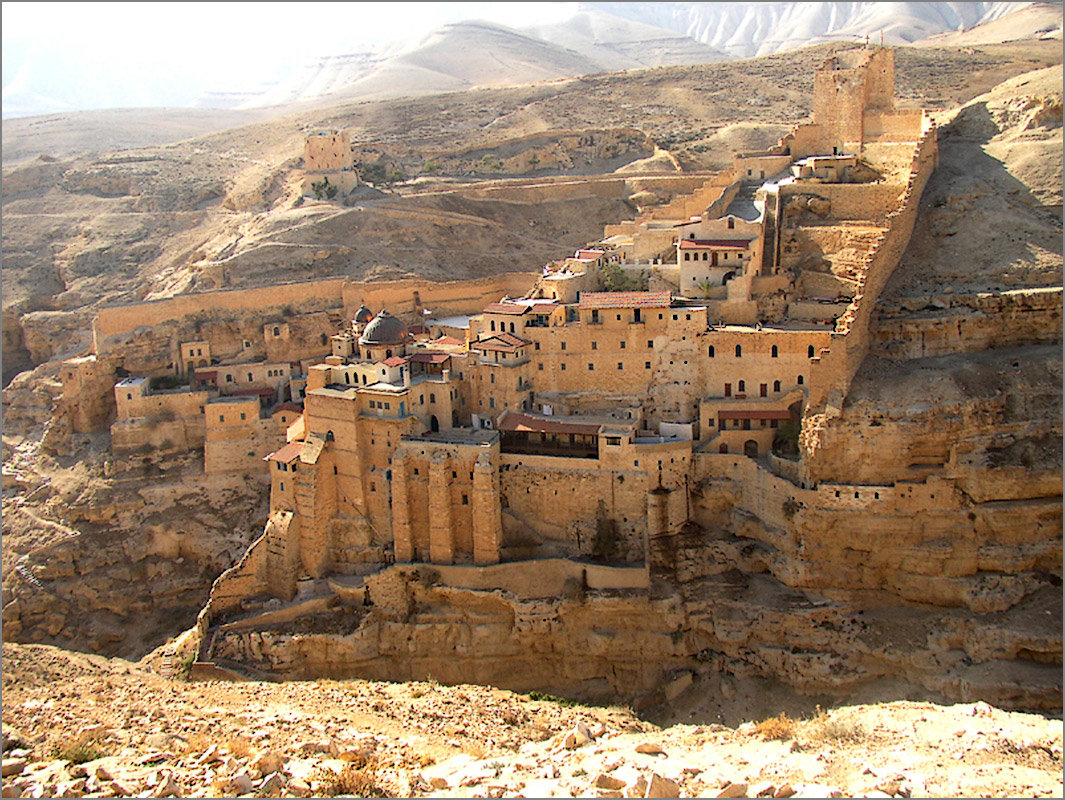 Монастырь Мар Саба. Иудейская пустыня, Израиль - Lmark 