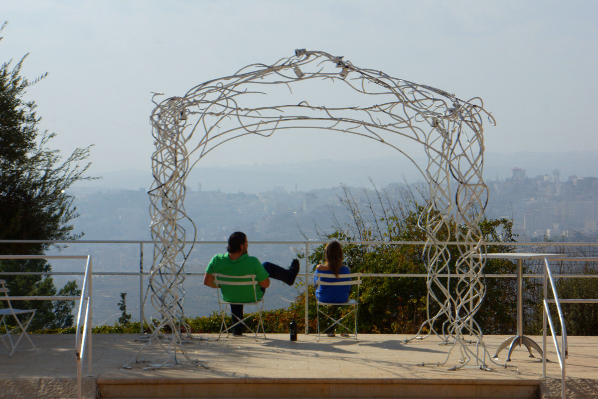 Вид на Бейт-Лехем из киббуца Рамат Рахель, Иерусалим - Игорь Герман
