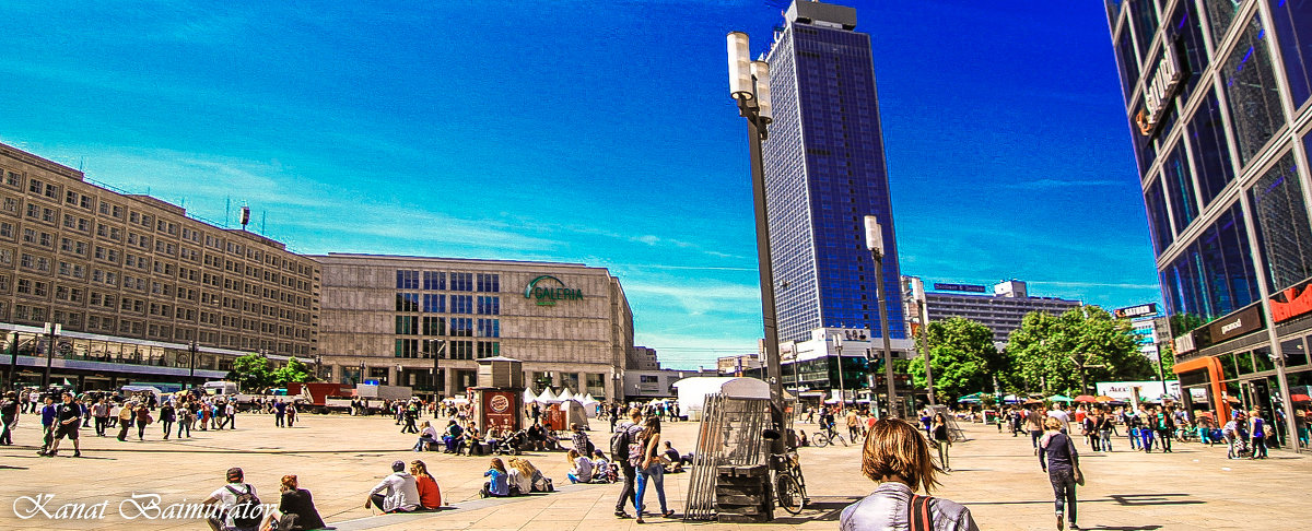 Alexander Platz в Берлине - Kanat 