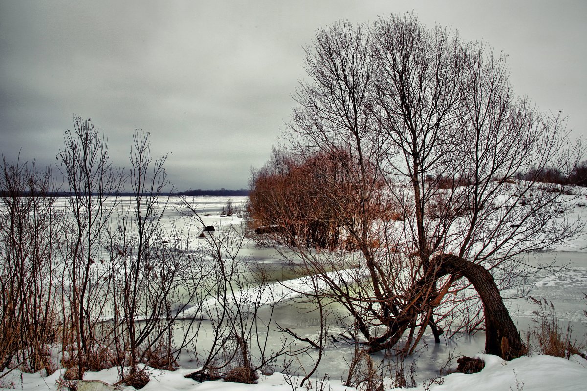 Спит река под пледом льда - Олег Кашаев