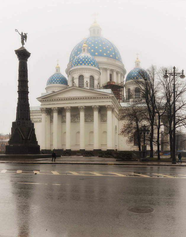 зима в Питере - равил митюков