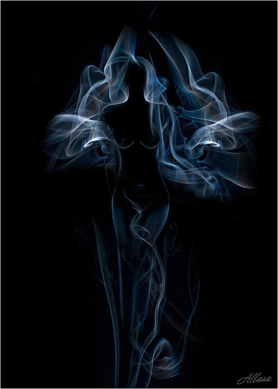 Эфемерный образ Незнакомки (дым) - Алла Allasa