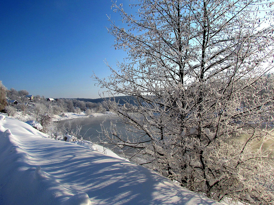 зимний пейзаж - юрий иванов
