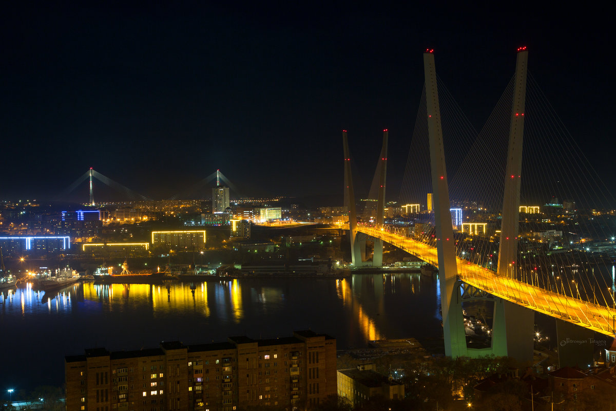 Золтой мост. Владивосток. - Tanya Petrosyan