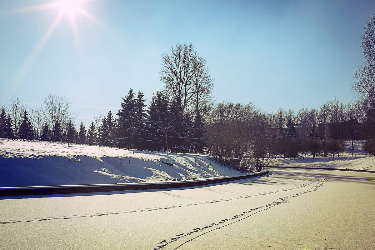 Winter Minsk - Alex Okhotnikov