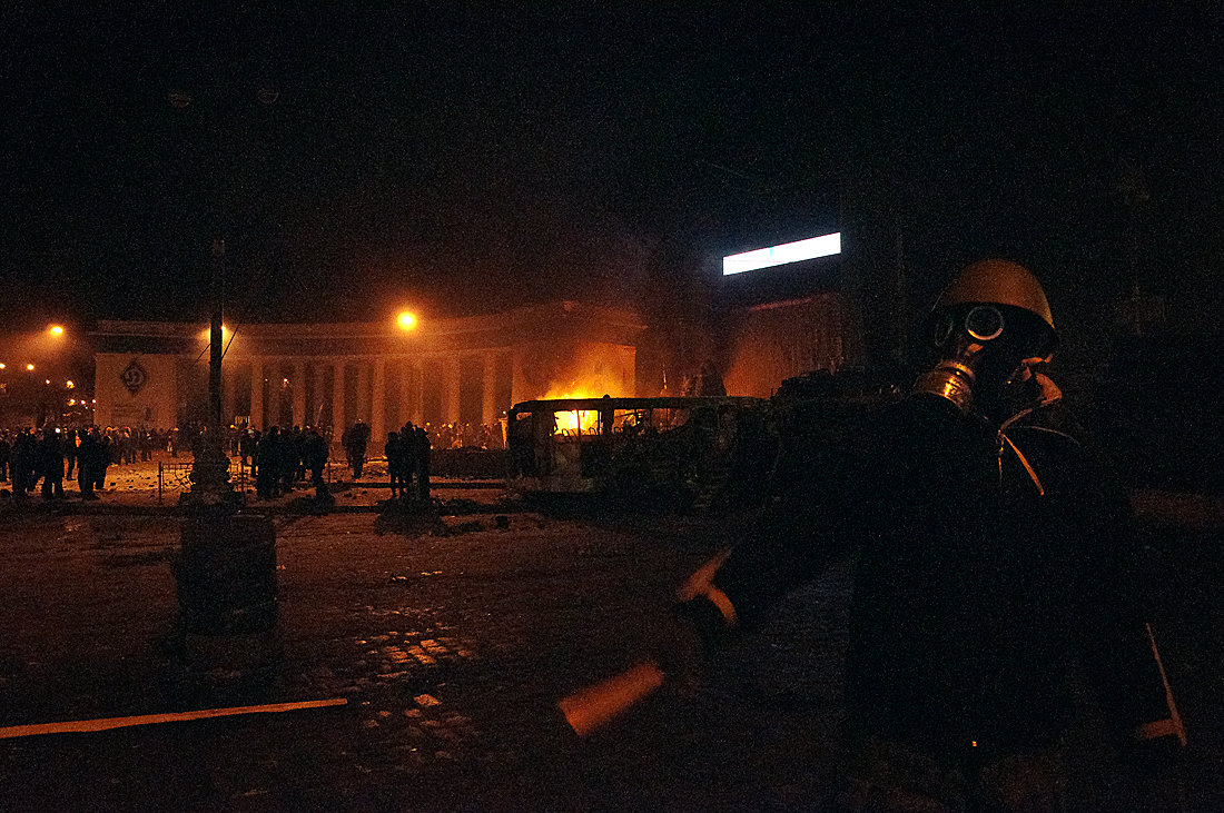 Киев,январь 2014 - Владимир Щербина