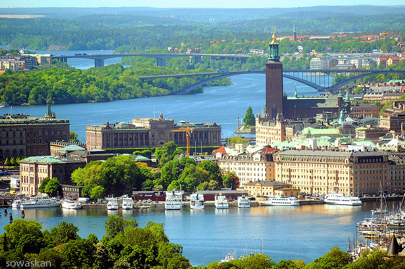 Стокгольм. Панорама центра - sowaskan Андрей Глушенко