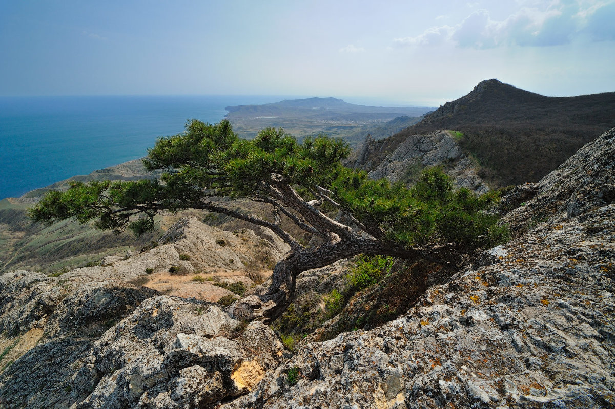 Горный рельеф Крыма