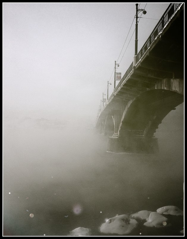 Мост через р. Ангару - Виктор Дружинин