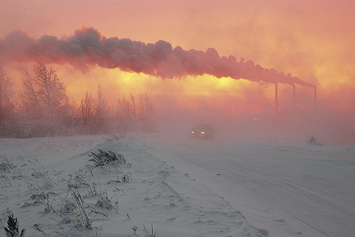 Морозный закат - Kassen Kussulbaev