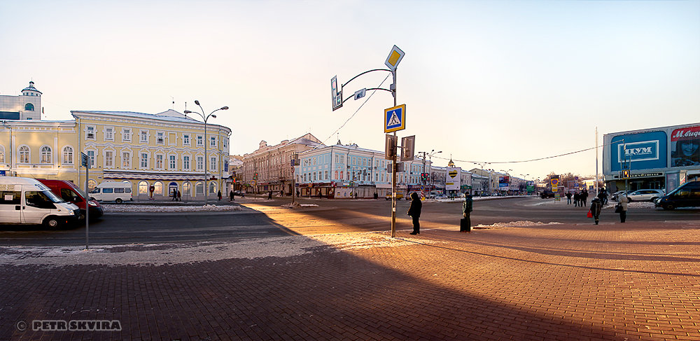 Ульяновск. Центральный перекресток - Петр Сквира