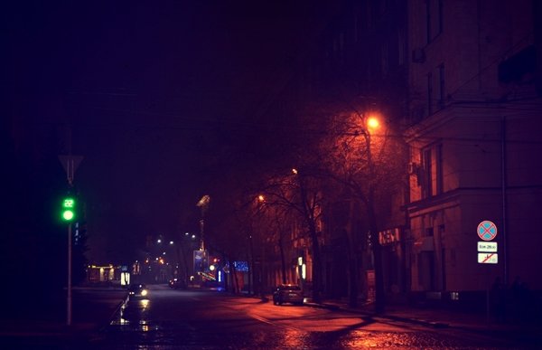 Харьков ночью.. - Анастасия Кисленко