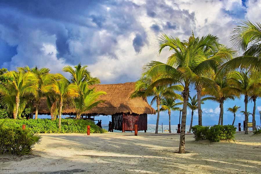 Cancun beach. - Gene Brumer