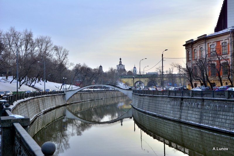 Мосты и мостики Яузы... - Anatoly Lunov
