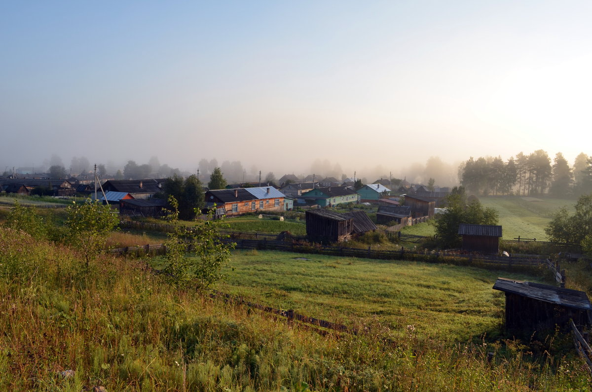 Поселок просыпается - Lusyenka )))