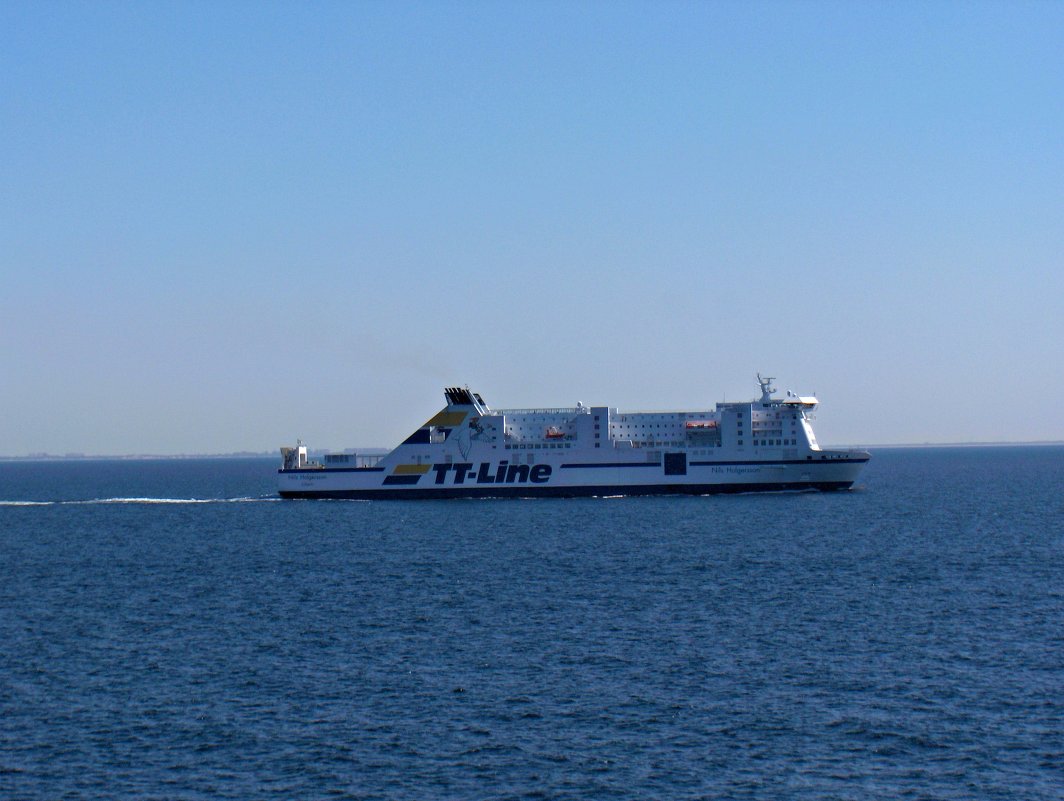 Baltic Sea...ferry traffic... - Janis Jansons