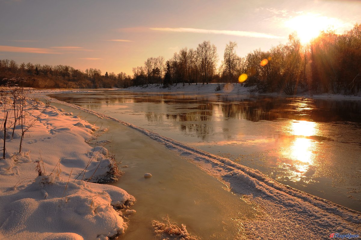 зимняя река - Андрей Куприянов