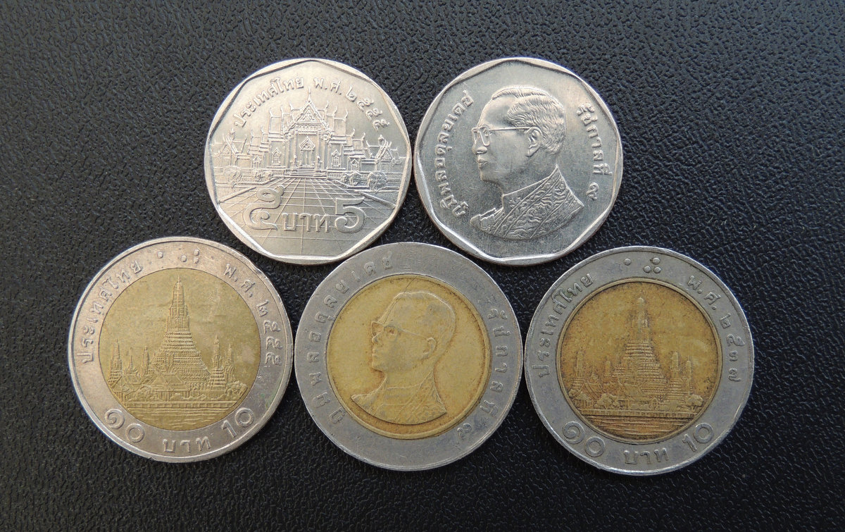 Тайские монеты - Вик Токарев